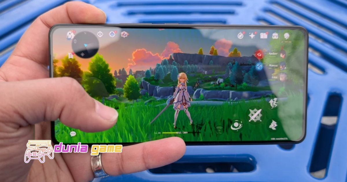 hp gaming terbaik untuk bermain Genshin Impact dengan performa lancar