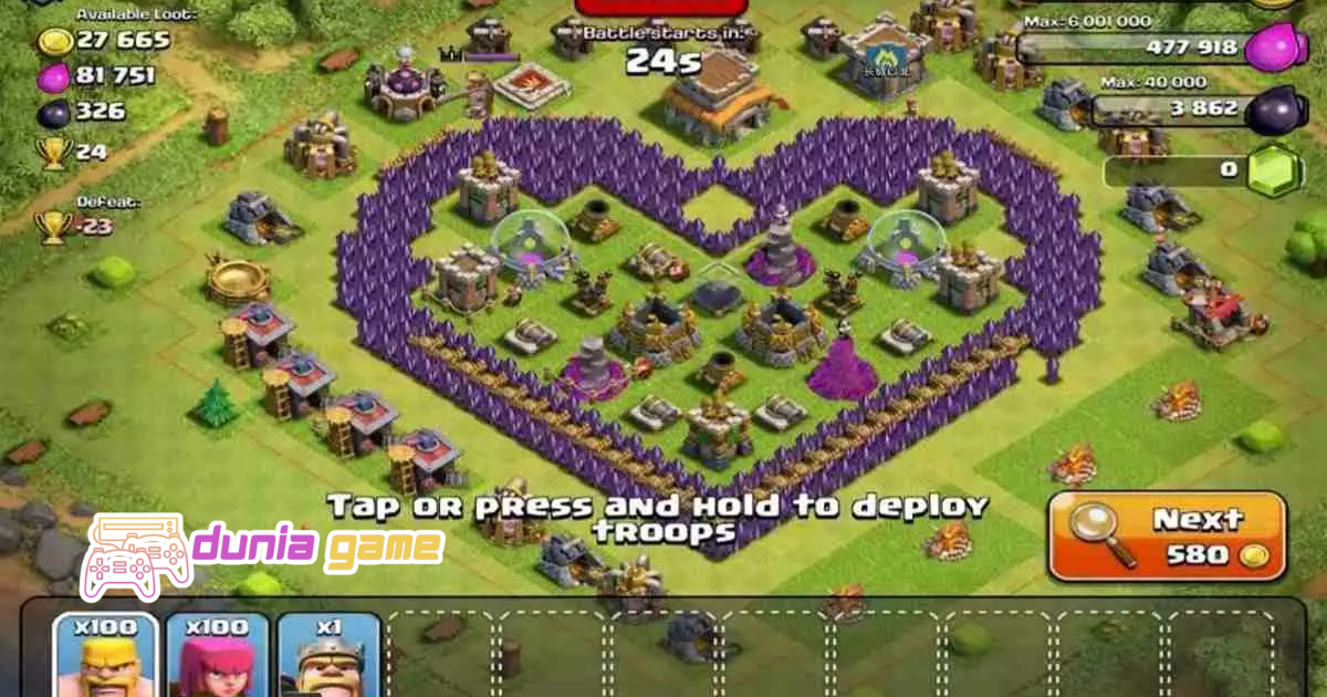Strategi Clash Of Clans untuk menang lebih mudah